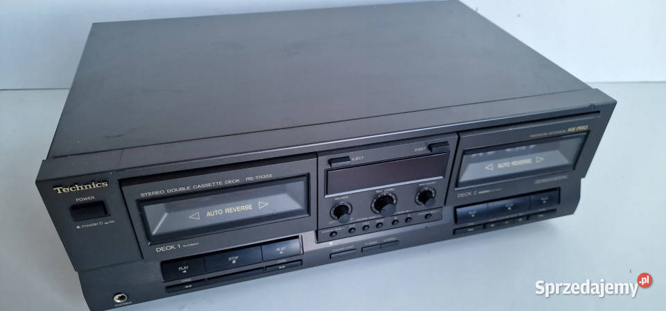 Magnetofon Technics RSTR333 Casette deck 333 Międzychód sprzedam