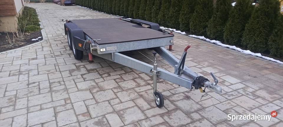 Przyczepa ciężarowa Juwet DMC 2000 ładowność towarowe Zaniemyśl