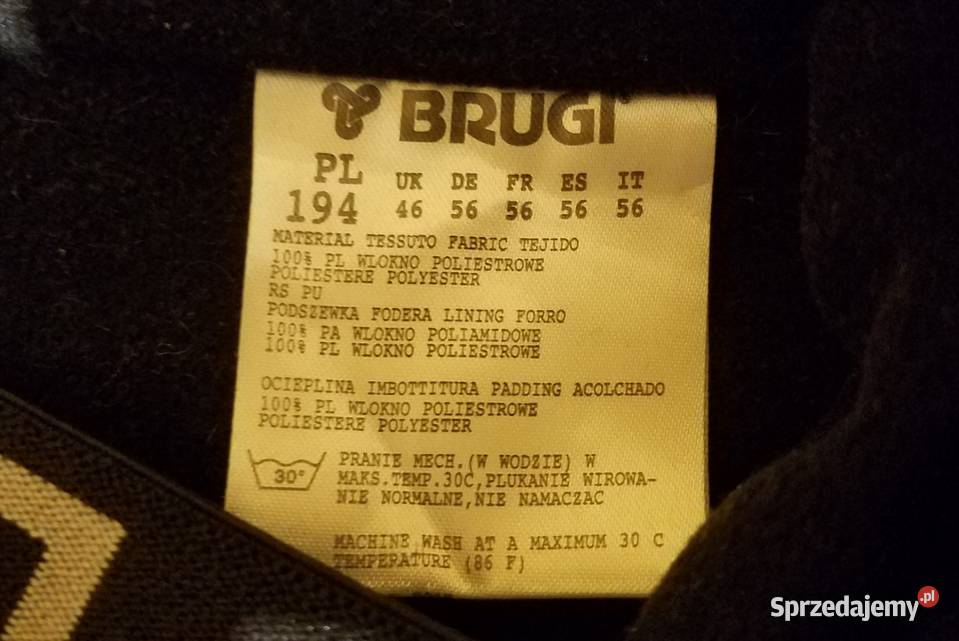 Spodnie narciarskie BRUGI 56 z szelkami pas 100 Białystok