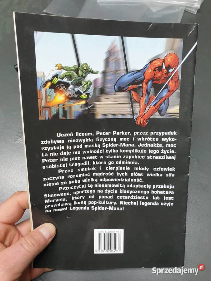 SpiderMan komiks filmowy Rok wydania 2002 Gdynia