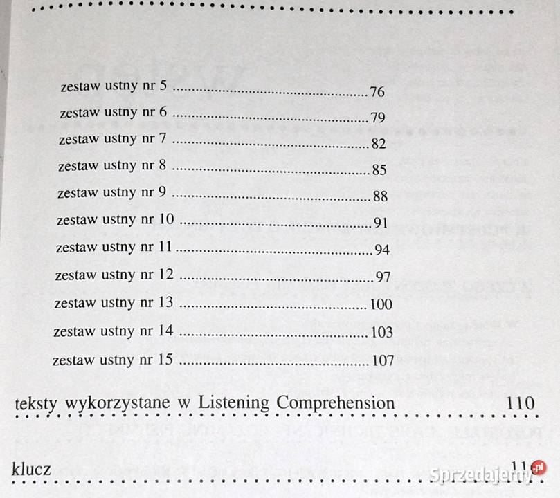 Testy maturalne z języka angielskiego 98 Piotr Chełm