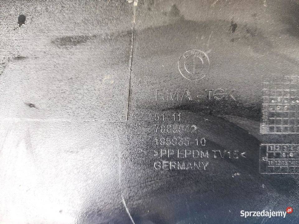 BMW 1 F70 M PAKIET KRATKA ZDERZAKA PRZÓD