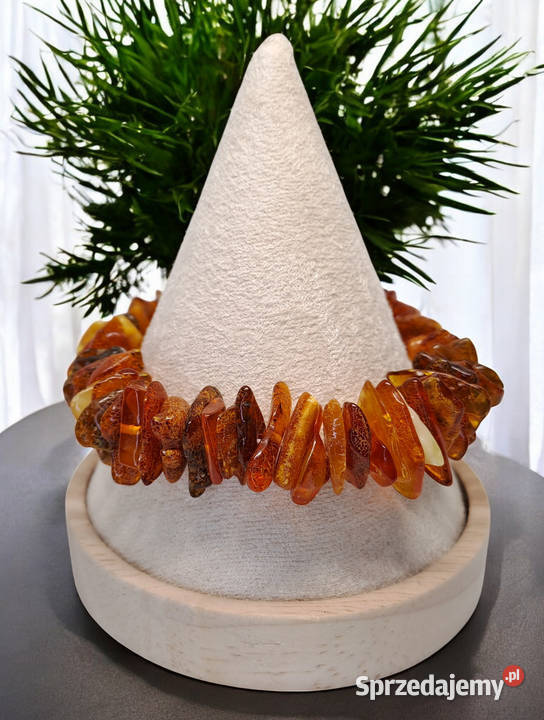 Bransoletka z bursztynu bursztyn bałtycki Warszawa