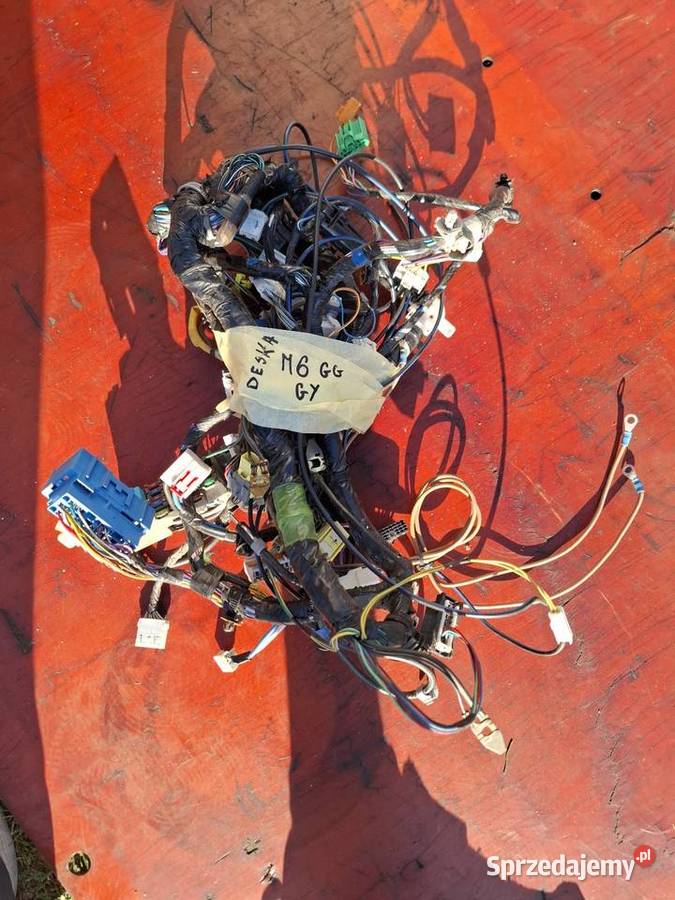 Wiązka instalacja deski rozdzielczej Mazda 6 GG Rok produkcji 2006 Przyborów