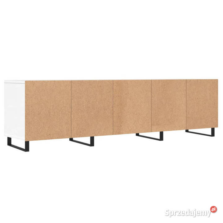 Szafka pod TV biała 150x30x445 materiał Warszawa