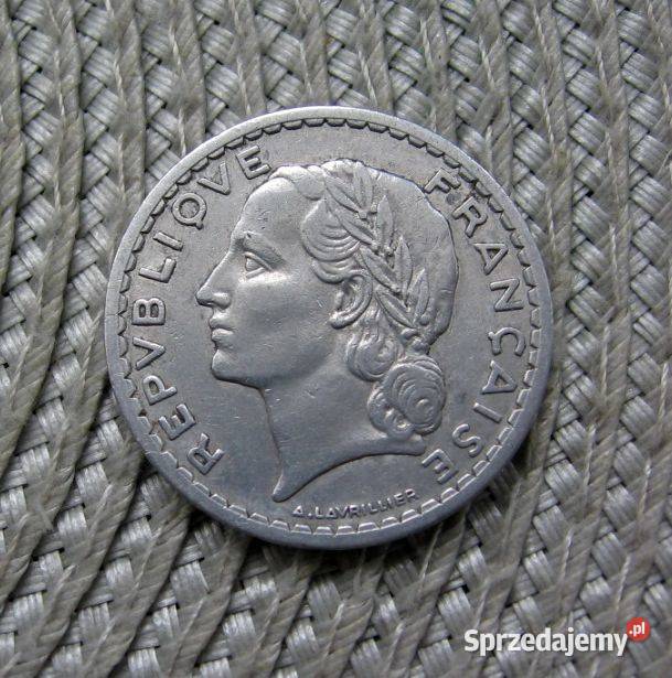 Francja 5 Frank 1947r