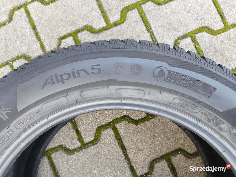 Opony zimowe Michelin Alpin 5 225 55 R17 z 2023r mazowieckie Warszawa
