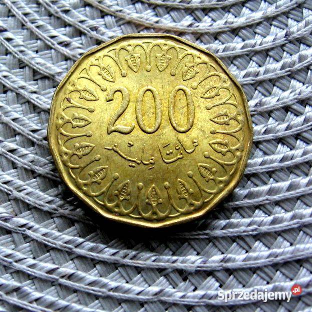 Tunezja 200 Milimów 2013r Kalisz