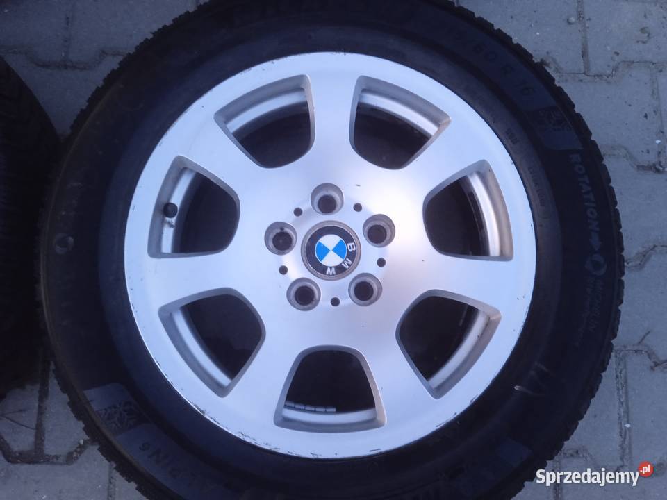 Koła Aluminiowe BMW 5x120 r16 z oponami 21550r16 lubelskie