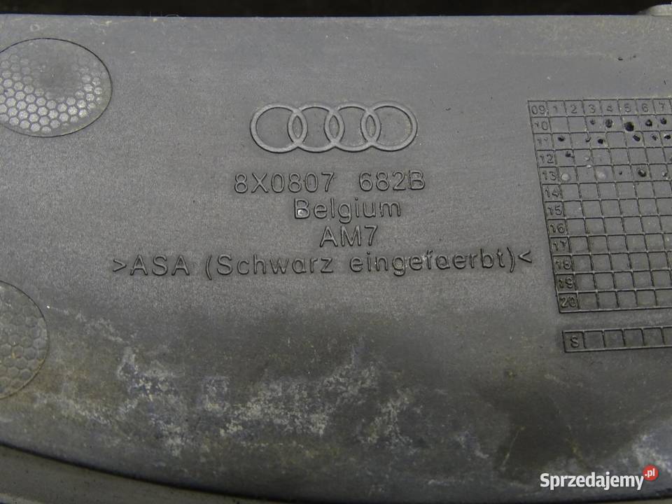 KRATKA ATRAPA ZDERZAKA PRAWY PRZÓD PRZEDNIA sprzedam