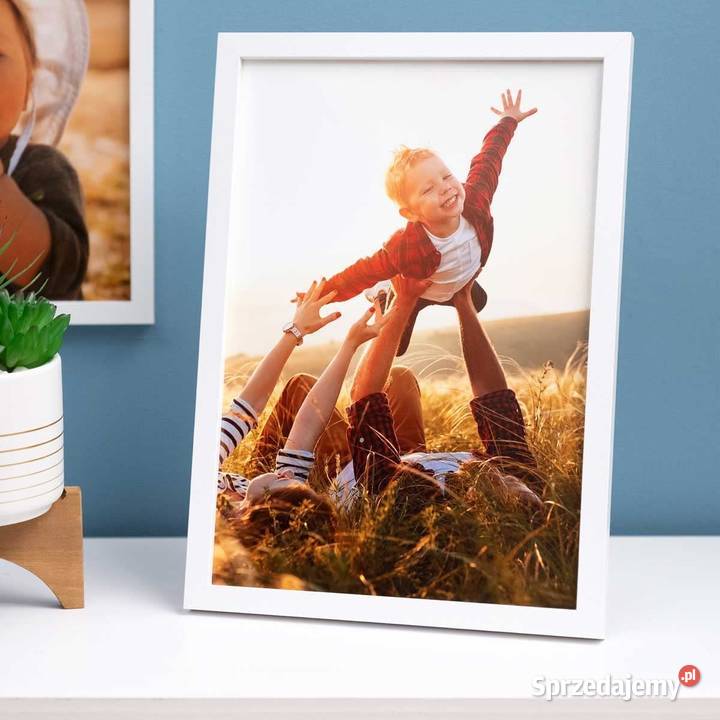 Ramka na zdjęcia 21 x 30 DIN A4 biała Photolini Cieszyn