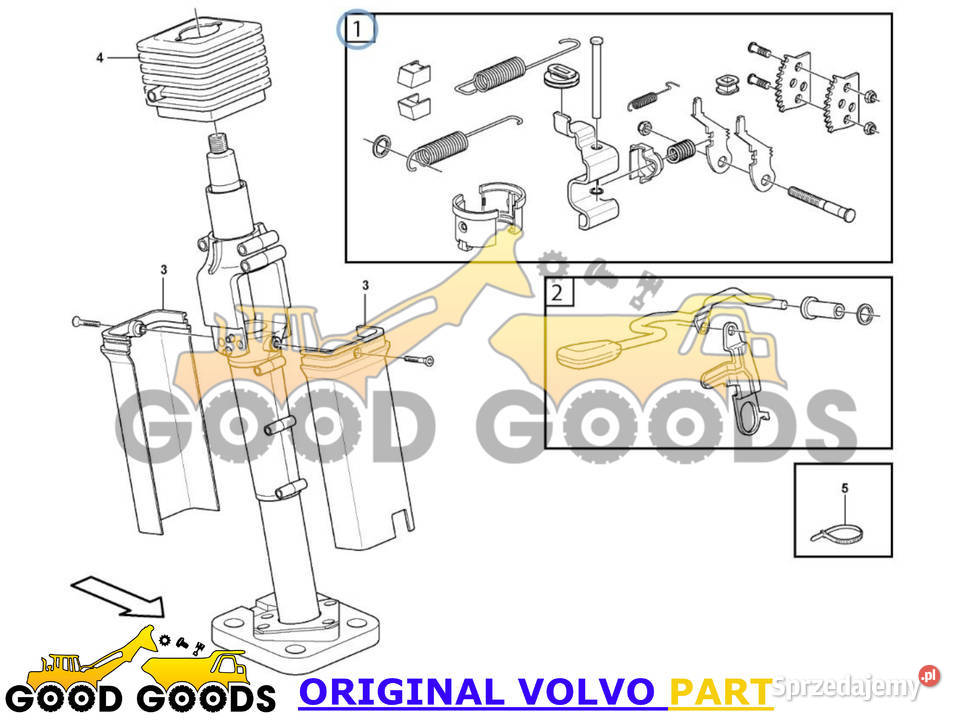 VOLVO ZESTAW NAPRAWCZY REGULACJI KIEROWNICY Władysławów