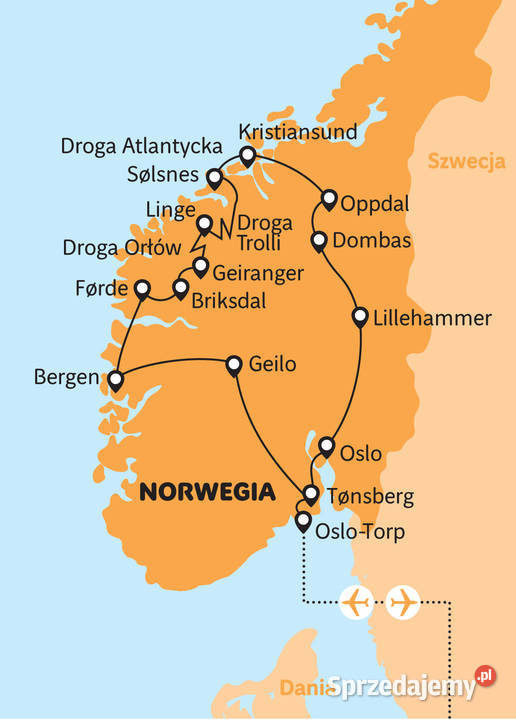 Geotour proponuje wycieczkę Fiordy Droga Chorzów