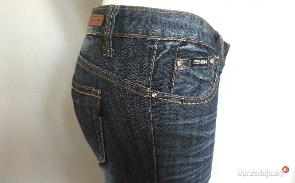 SPODNIE Rybaczki jeans KOLANO damskie r 3638 Dżins  Białystok sprzedam