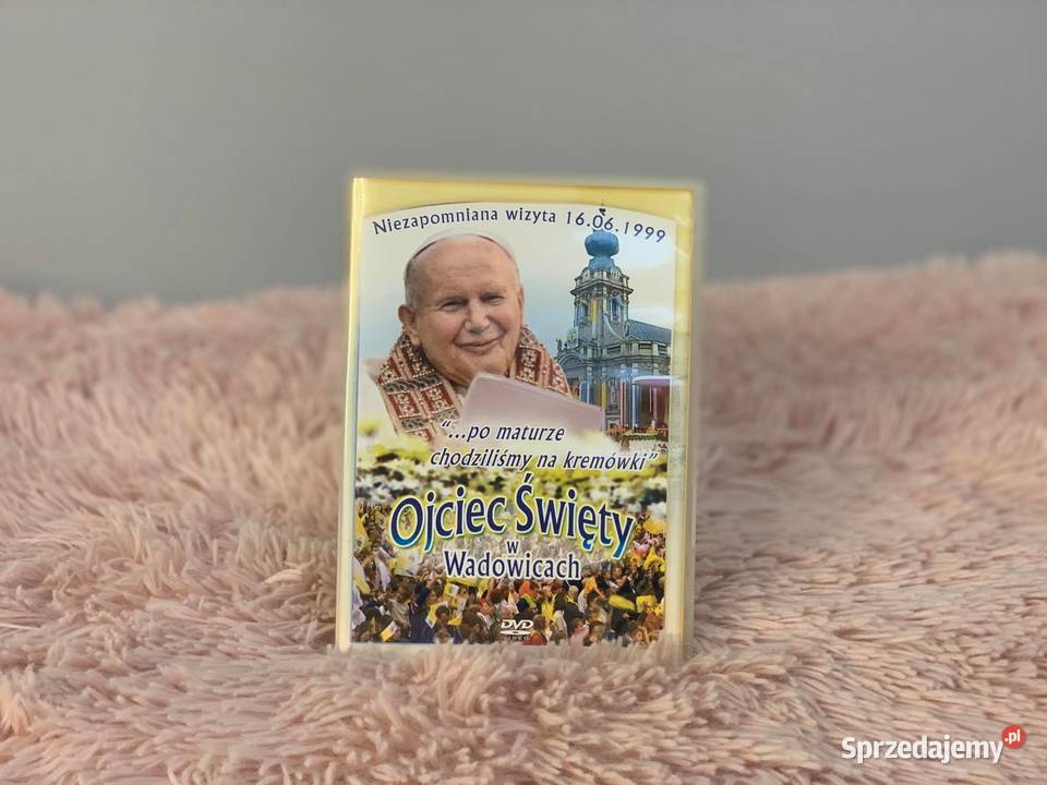 Płyta DVD Ojciec Święty w Wadowicach NOWA Jasło