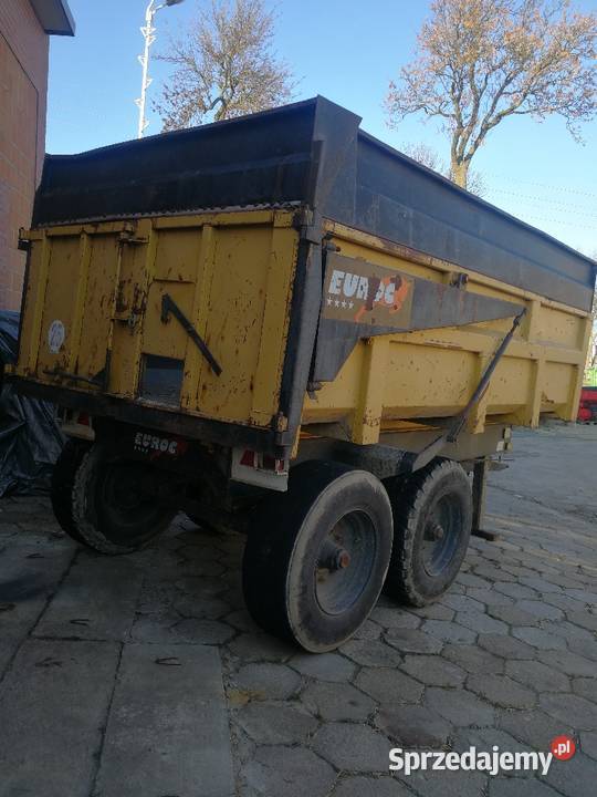 Przyczepa 14t nieuszkodzony Koźminek