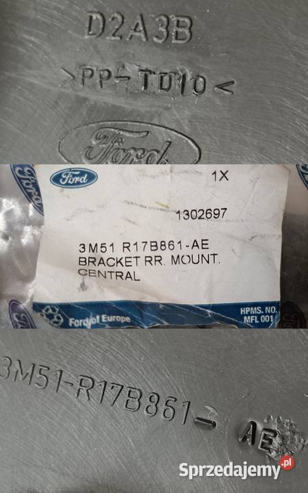 FORD C 07 FOCUS 04 UCHWYT MOCOWANIE ZDERZAKA TYŁ Pleszew