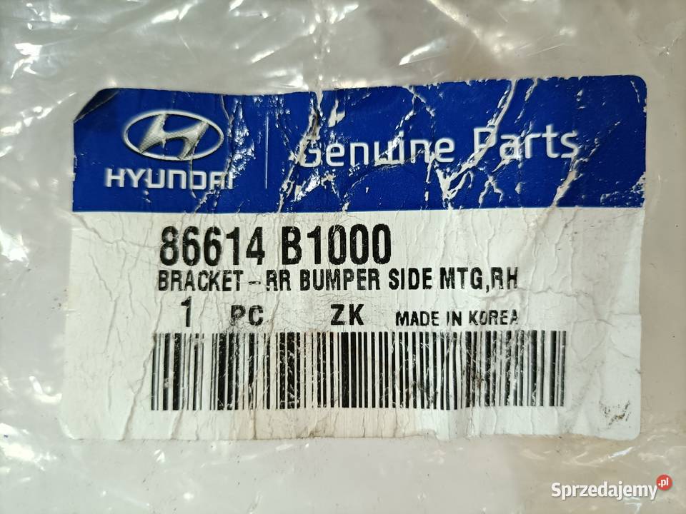 HYUNDAI GENESIS 14 ŚLIZG MOCOWANIE ZDERZAKA osobowe