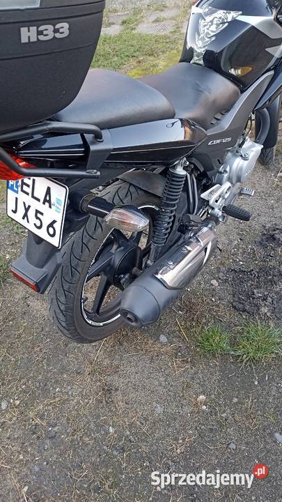 HONDA CBF 125 2012r 17 350 Łask