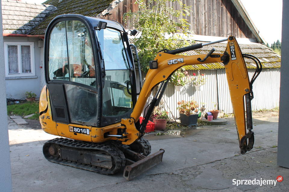 Minikoparka JCB 8016 2012 Wieliczka
