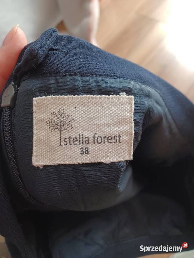 Spódnica elegancka granatowa rozmiar 38M bez wad podkarpackie Rzeszów