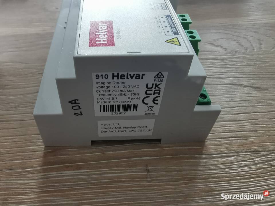 Helvar 910 DALI router Sterowniki Rzeszów