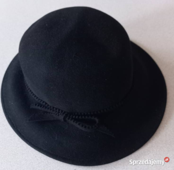 Kapelusz filcowy firmy Skoczów czarny Poznań