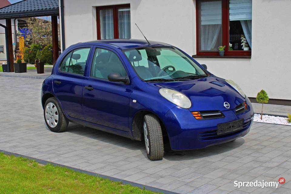 Nissan Micra 15d oszczędny 4L100 klimatyzacja 65KM Gorzkowice sprzedam