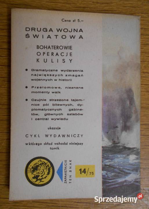 Żółty Tygrys Krach cesarskiej floty 1475 Parczew sprzedam