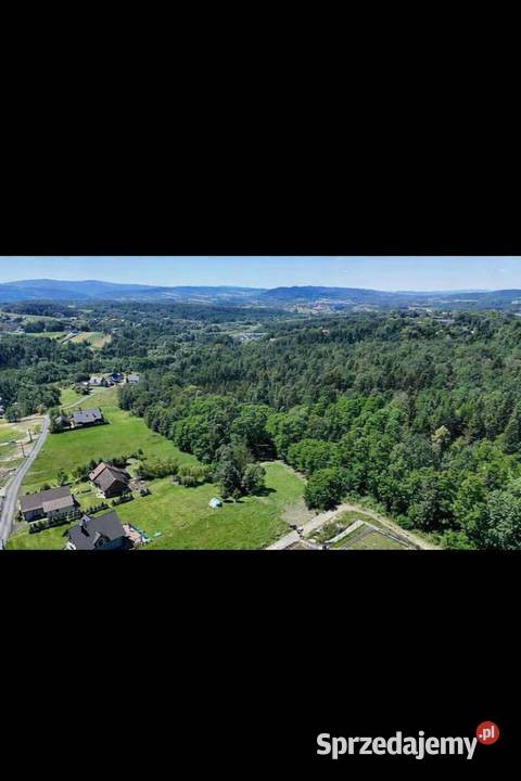 Działka budowlano leśna małopolskie Zawada sprzedam