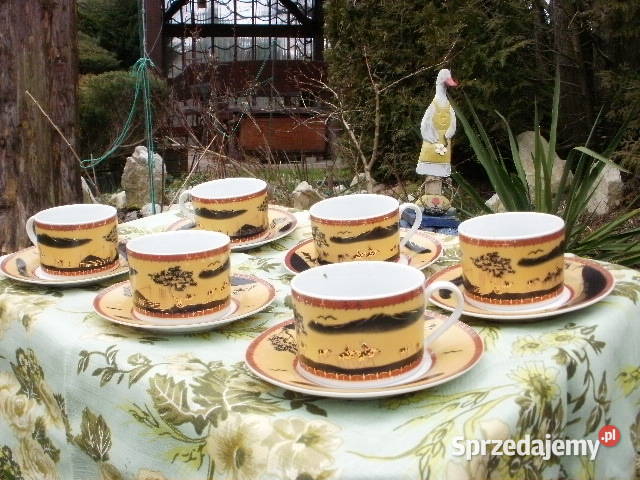 Zestaw porcelanowy Wolbrom