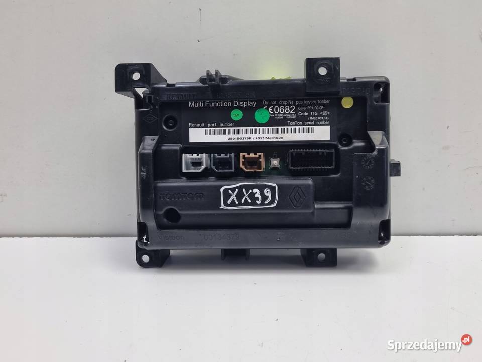 WYŚWIETLACZ NAWIGACJI Renault Clio IV Ekran Motoryzacja