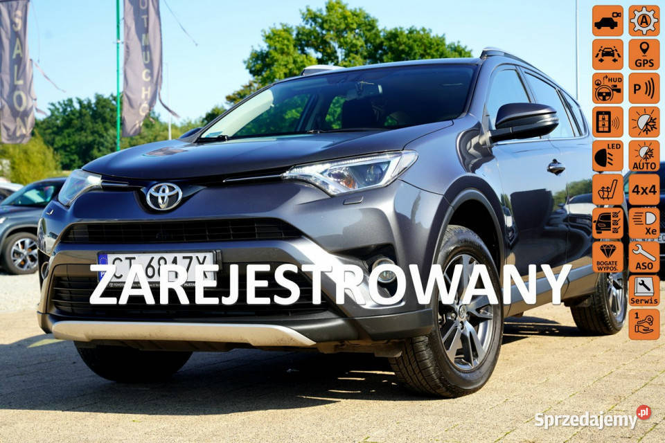 Toyota RAV4 4x4 PODGRZEWANE FOTELE xenon LEDY Otmuchów