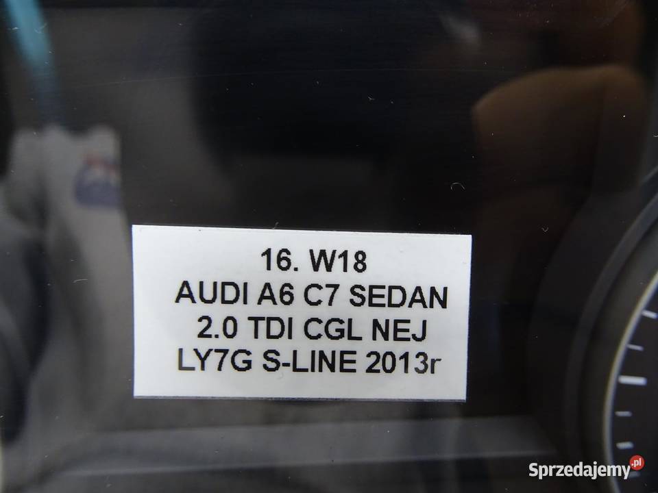 LICZNIK ZEGARY ZEGAR 4G8920950S 20 TDI AUDI A6 małopolskie