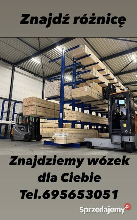 HUBTEX Wózek widłowy bocznego załadunku do Elbląg