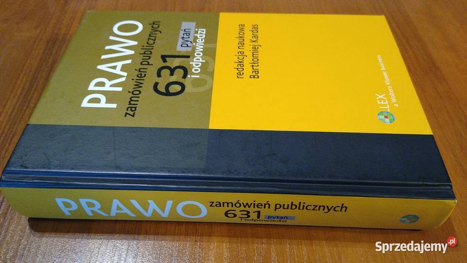 Prawo zamówień publicznych 631 pytań i
