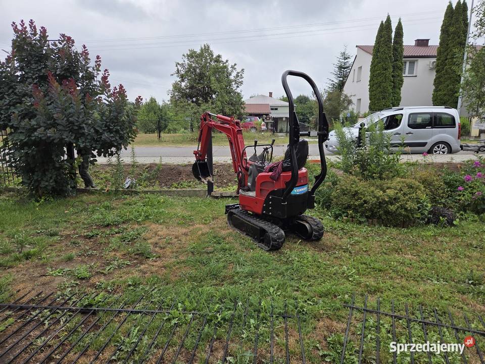 Wynajmę minikoparka yanmar sv08