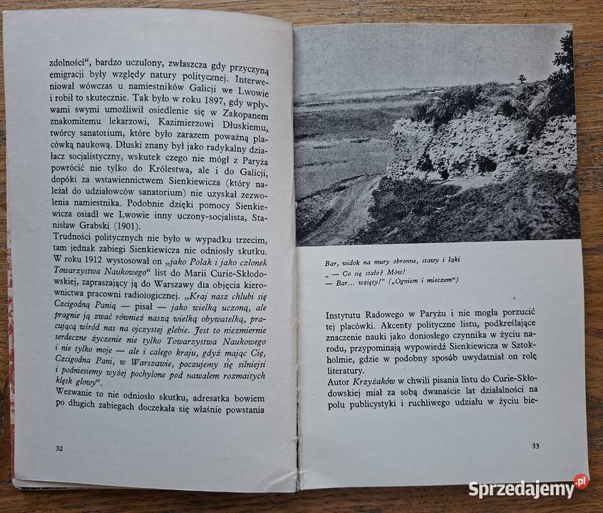 Henryk Sienkiewicz Julian Krzyżanowski Kraków