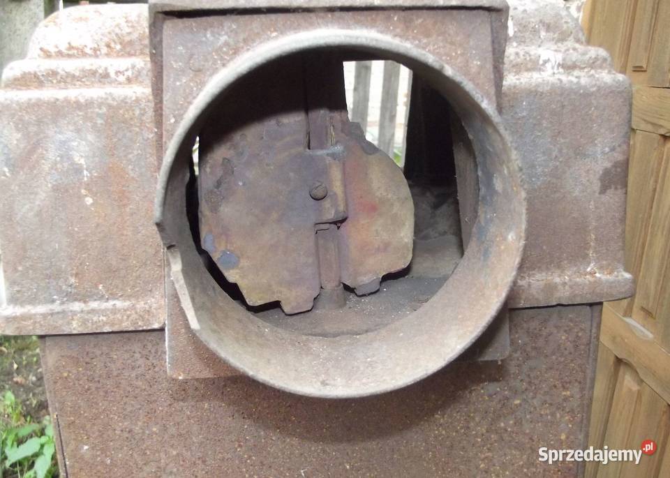 Piec typ koza używany stary żeliwny zabytkowy sprzedam