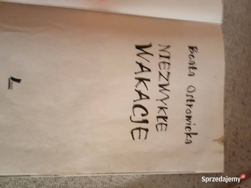 Niezwykle Wakacje książka śląskie Tarnowskie Góry