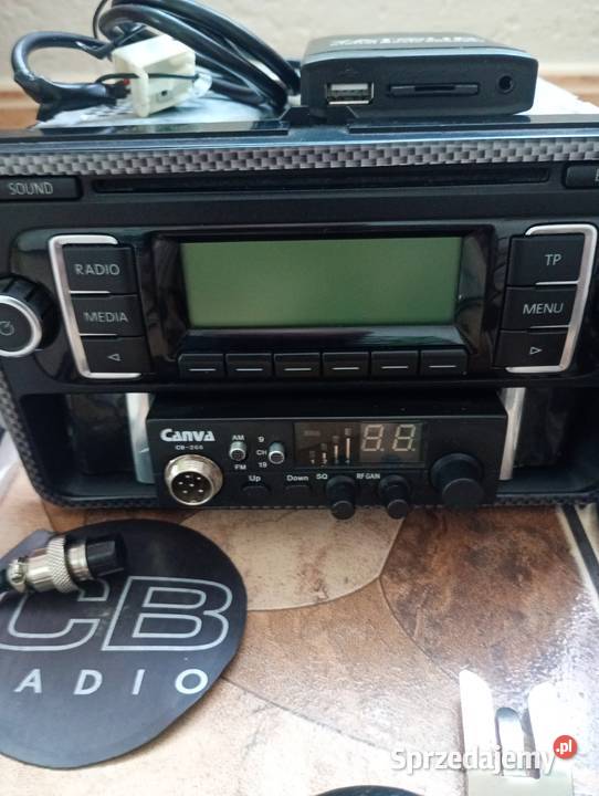 Radio RCD 210 VW Golf V 5 CB radio zmieniarka wielkopolskie