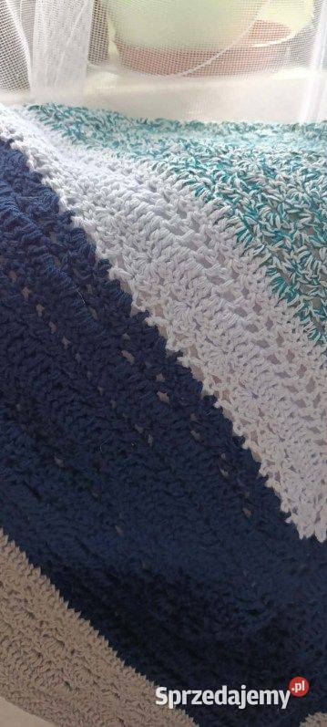 Szal szydełkowy wielokolorowy Kurtki i płaszcze warmińsko-mazurskie Olsztyn