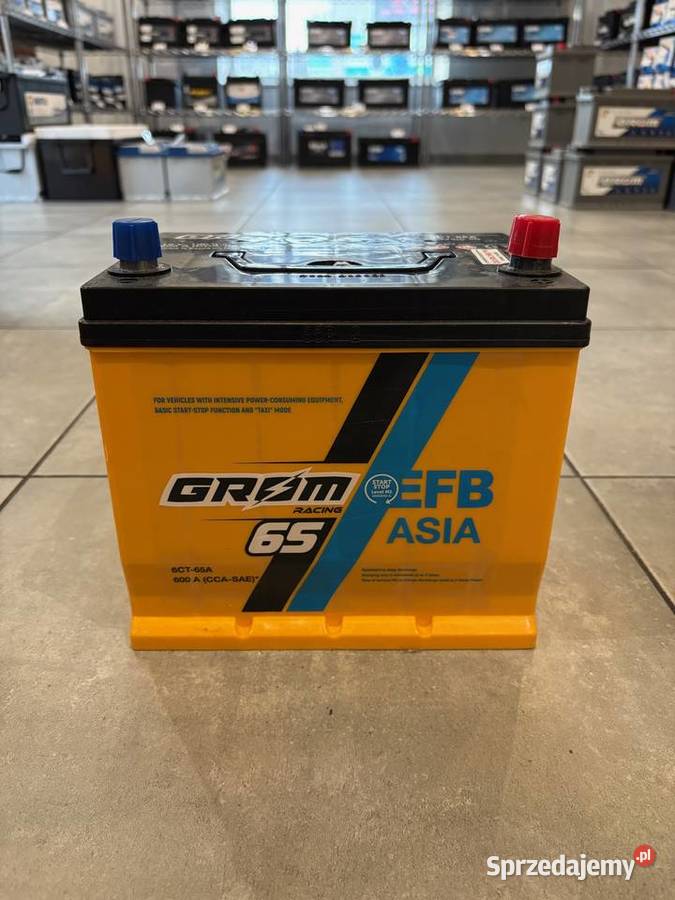 Akumulator Grom Racing 65Ah 600A Japan EFB