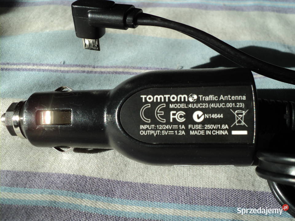 Odbiornik RDSTMC ładowarka samochodowa TomTom Ładowarki Gorlice