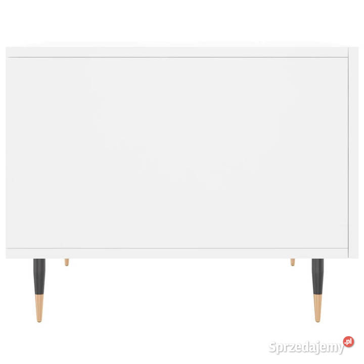 Stoliki kawowe 2 białe 50x50x40 WM829349