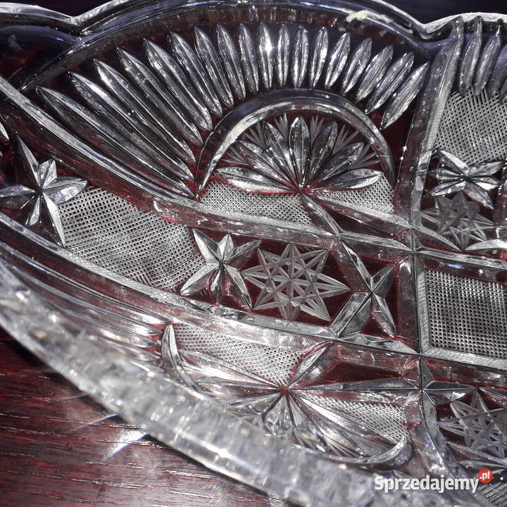 półmiski kryształowe Kraków