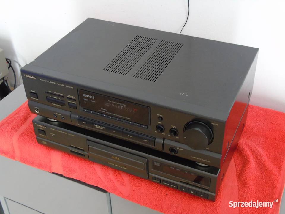 Wzmacniacz z radiem Technics SAGX 180 sprawny i Jasło sprzedam