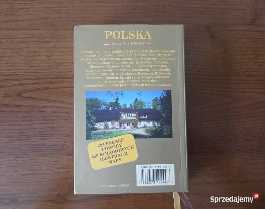 Polska pałace i dwory Małgorzata Omilanowska przewodnik Mapy i przewodniki Wrocław