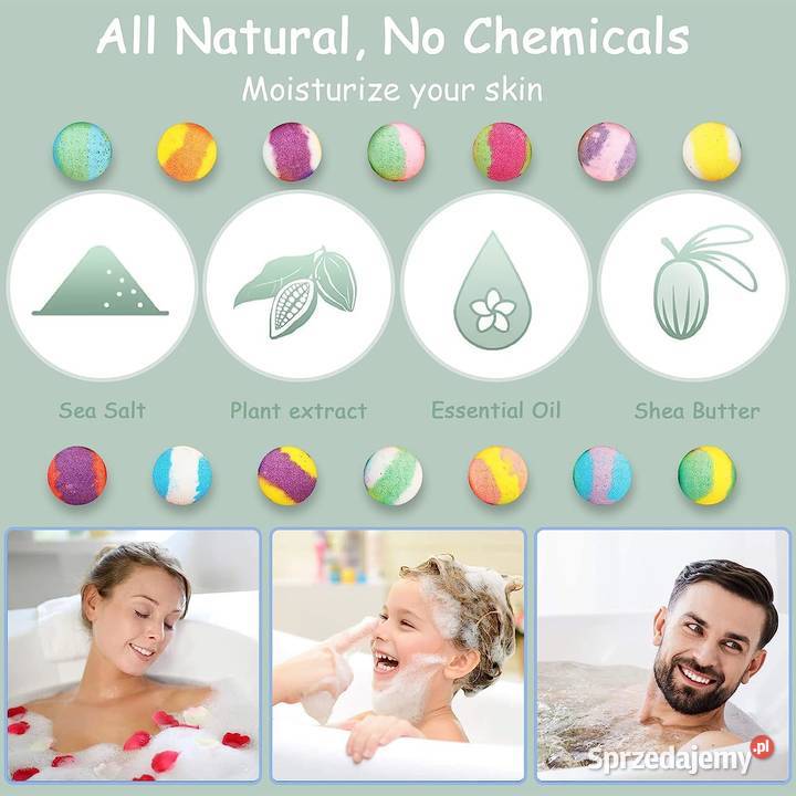 Zestaw Prezentowy 14 kulbomb do kapieli spa Warszawa sprzedam