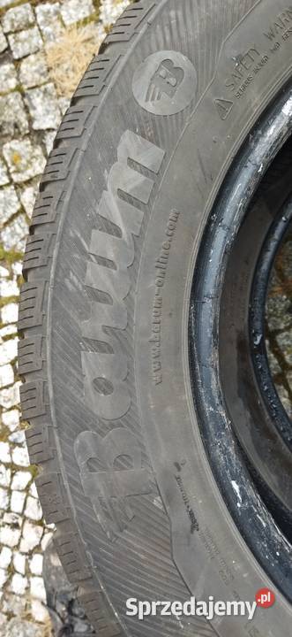 Dwie opony zimowe Barum 2256517 Malawa